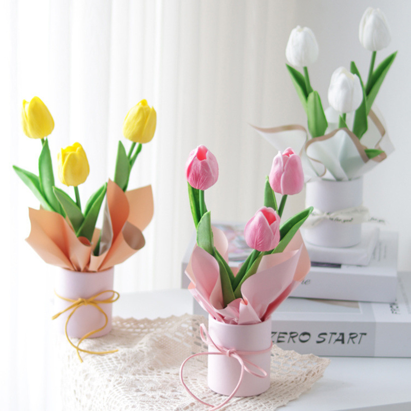 Florist Supply House - 4pcs Mini Round Flower Box Gift
