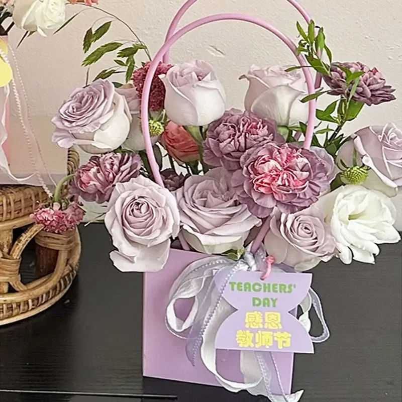 Kraft Flower Gift Bags Portabl - đánh giá và giá Florist Supply House